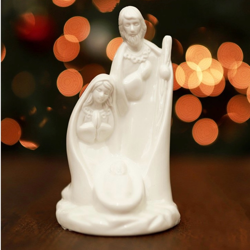 Standing Holy Family Nativity Figurine